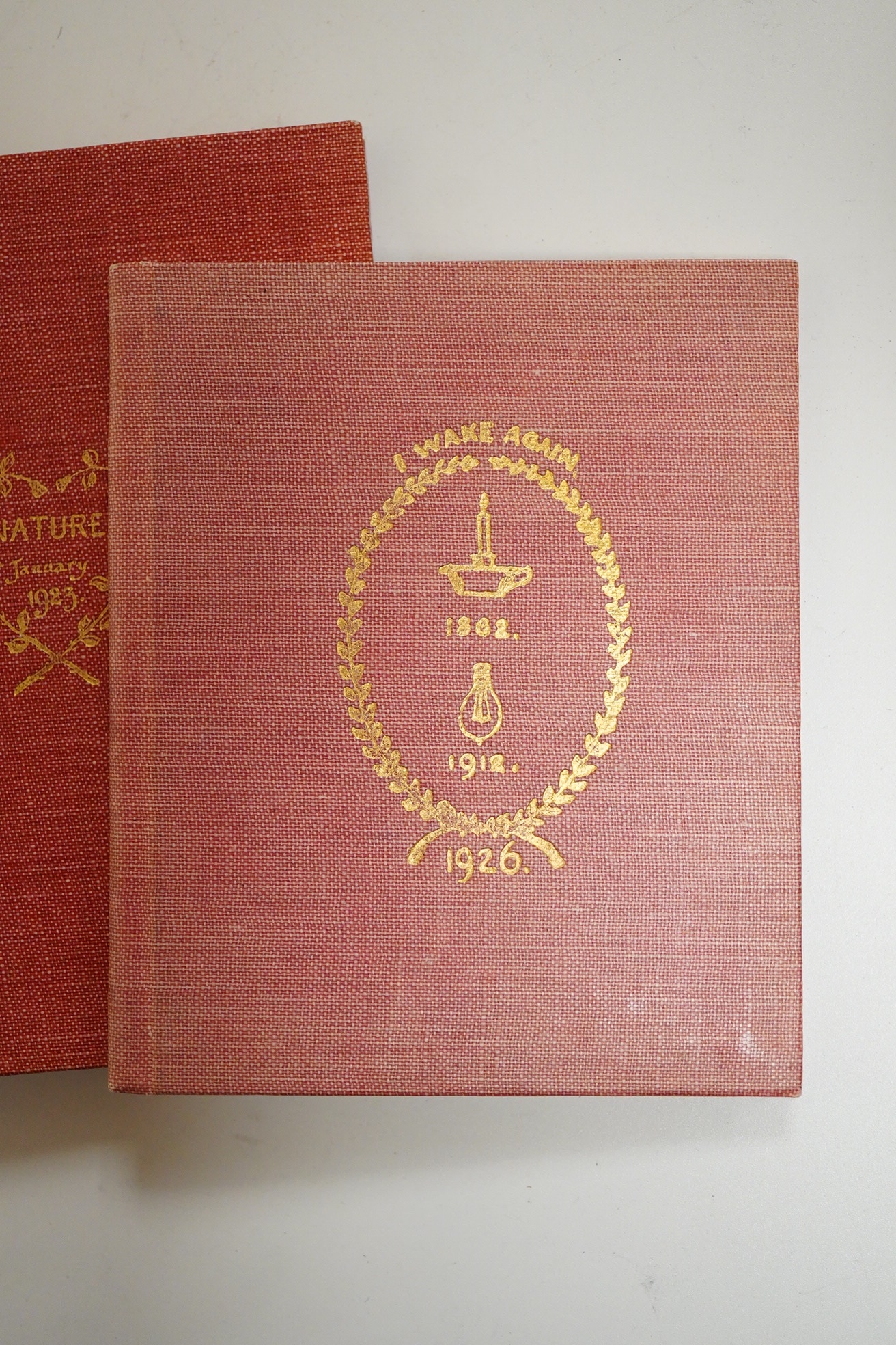 Salomons, Sir David Lionel - (New Year Keepsakes, issued to friends), for 1918-22, 1924 and 1926 - Flight by Aeroplane; 